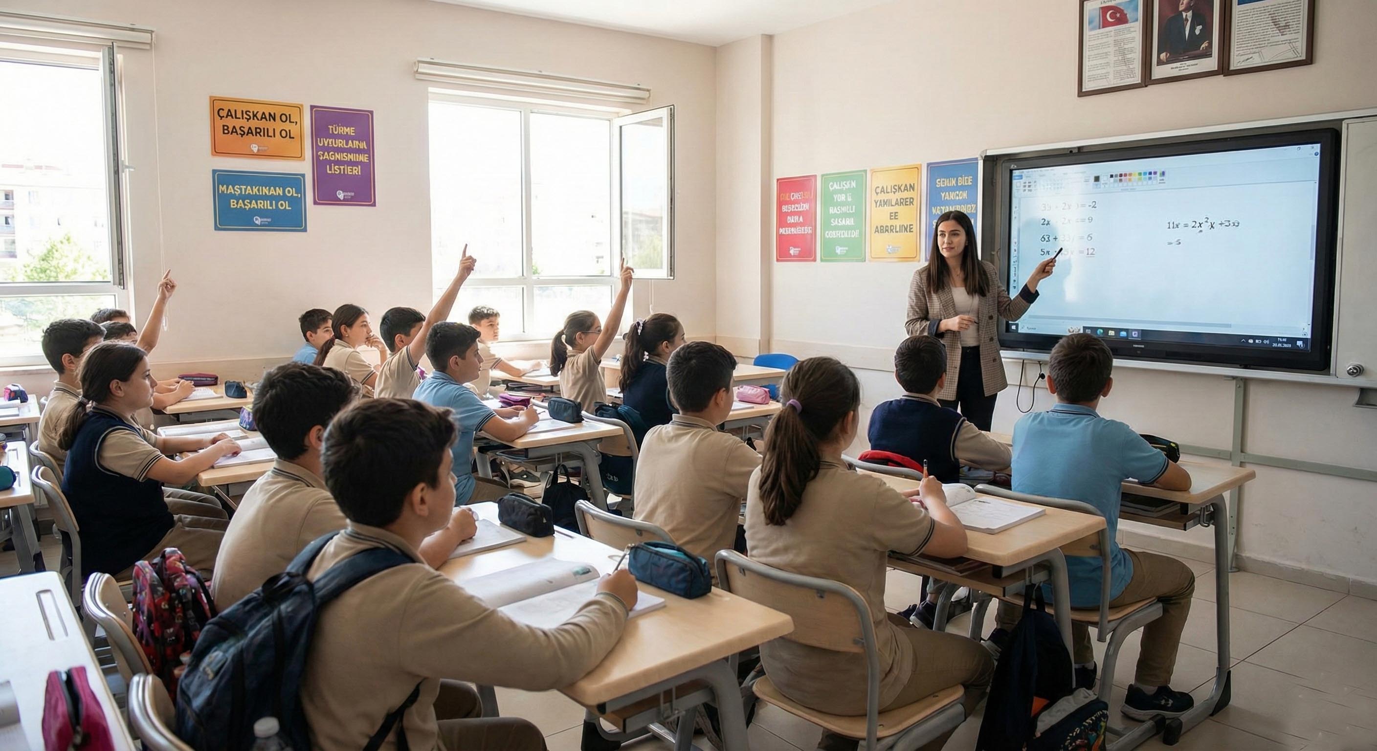 Kütahya Dersane Sınıf Ortamı